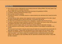 APASA Dog Adoption Rules
